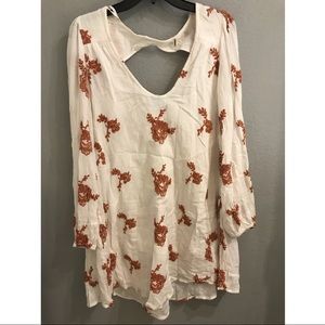 Free People Embroidered Dress